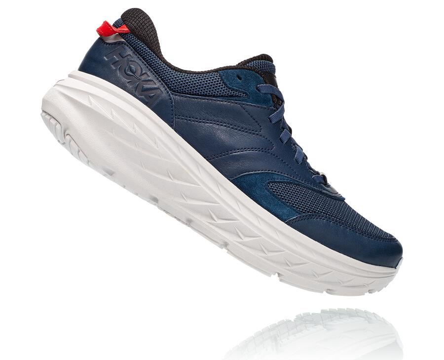 Hoka One One Koşu Ayakkabısı Erkek Lacivert/Beyaz - Bondi L - YR9430861